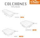 Colchón Inflable Ecology con Bolsa Individual