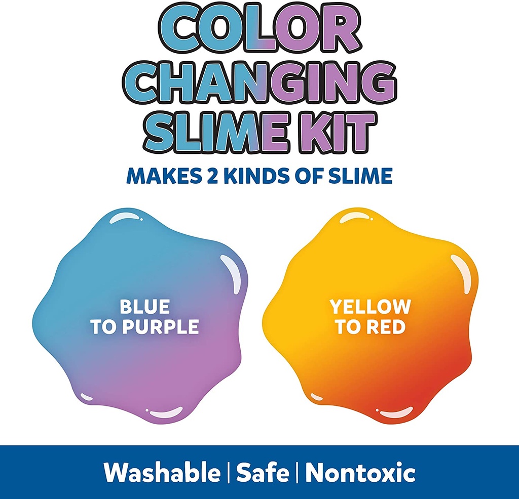 Kit Slime Elmer's Cambia Color Cx4