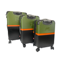 Set de 3 Maletas de Viaje Wilson Mumbai 20" 24" 28"