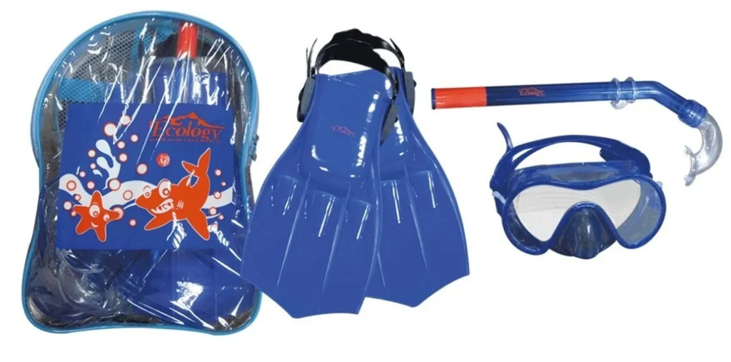 Set de Playa Ecology (Morral. Careta. Chapaleta y Snorkel) Arena