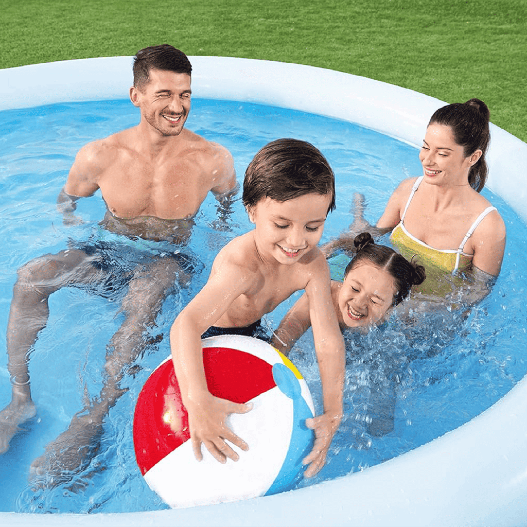 Piscina Inflable Redonda Bestway Pool Fast Set 2.44m x 61cm