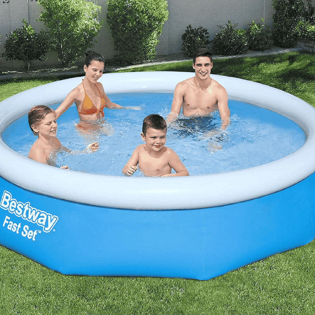 Piscina Inflable Redonda Bestway Pool Fast Set 2.44m x 61cm