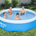 Piscina Inflable Redonda Bestway Pool Fast Set 2.44m x 61cm