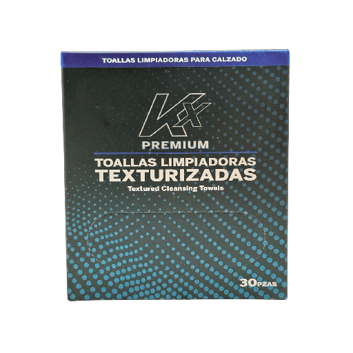 [41013] Toallas Limpiadoras para Calzado KX Premiun Caja Display x30 unidades