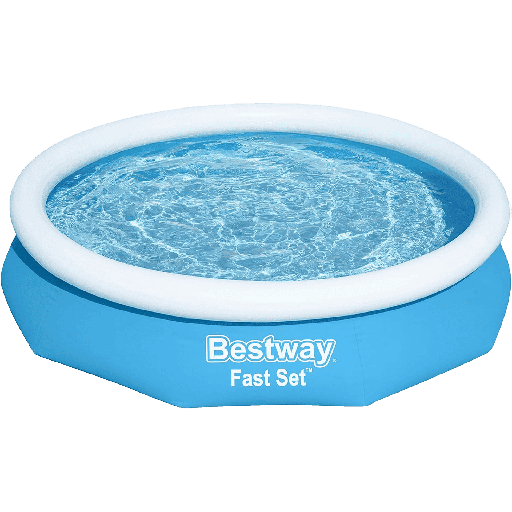 [57448] Piscina Inflable Redonda Bestway Pool Fast Set 2.44m x 61cm