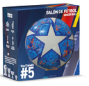 [93102-KIT] Balón Promocional de Fútbol No.5 con Caja Exhibidora KX (Kit)