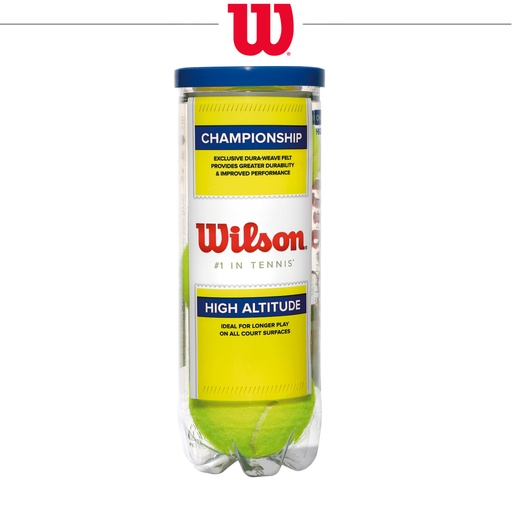[WRT100200] Pelotas de Tenis Wilson Championship High Altitude x3